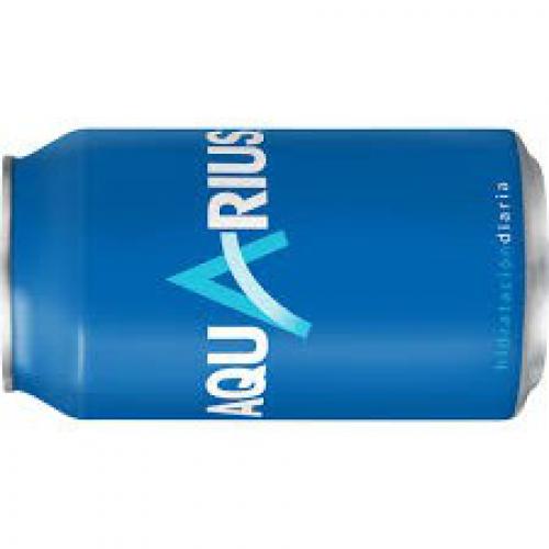 Imagen principal Refresco Aquarius Limon Lata. 