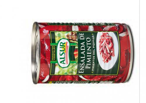 Imagen principal Ensalada de Pimientos con 410 gramos. 