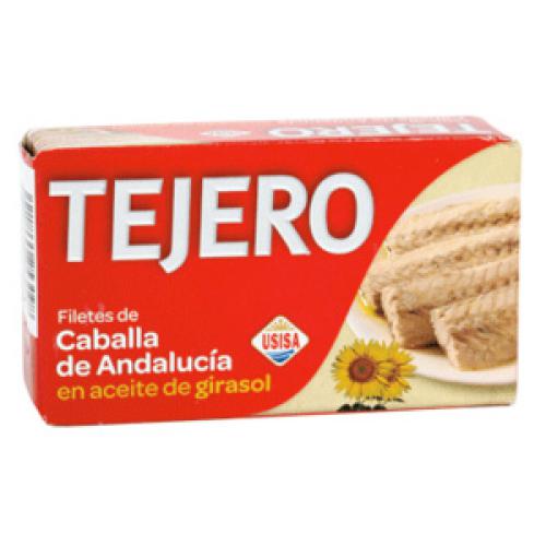 Imagen principal Filete Caballa Ac.Girasol Tejero de 120 gramos. 