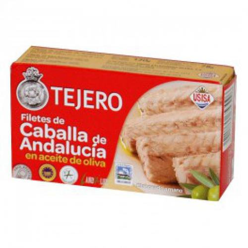 Imagen principal Filete Caballa Ac.Oliva Tejero de 120 gramos. 