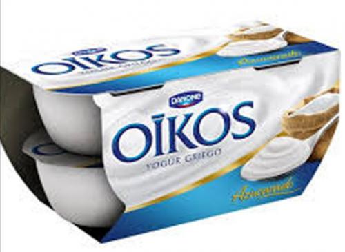 Imagen principal Oikos Griego Natural Azucarado Pak.x 4 Danone. 