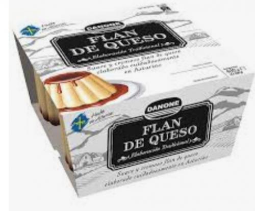 Imagen principal Flan Tarta de Queso Pak.x 4 Danone. 