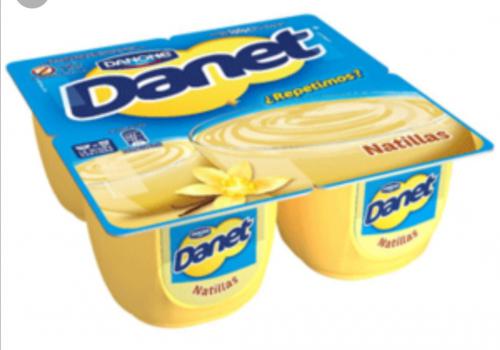 Imagen principal Natilla Vainilla Danone Pak.x 4 Danone. 