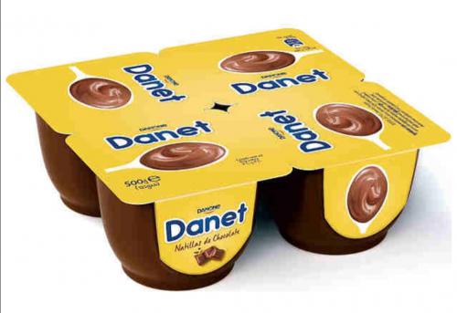 Imagen principal Natilla Chocolate Pak.x 4 Danone. 