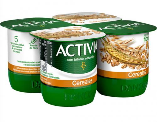 Imagen principal Activia Cereales Pak.x 4 Danone. 