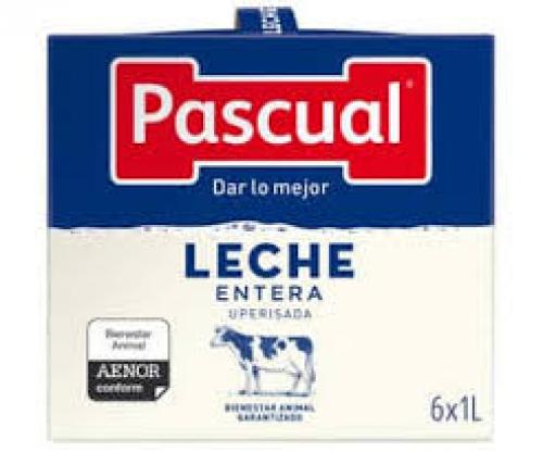 Imagen principal Leche Entera Pascual Pak.x 6 Litros. 
