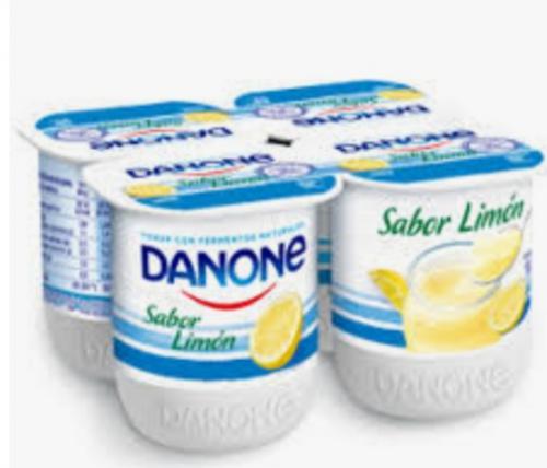 Imagen principal Yogur Sabor Limon Pak.x 4 Danone. 