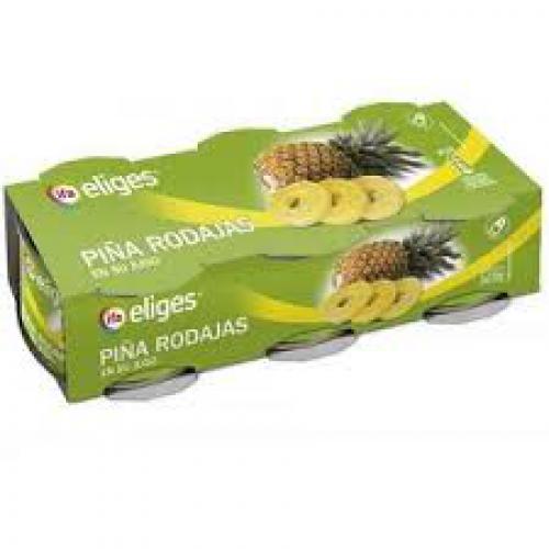 Imagen principal Piña Rodajas Pak.x 3 unidades.