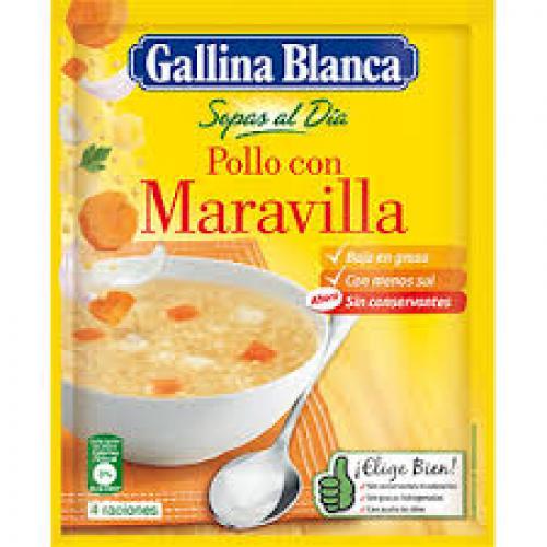 Imagen principal Sopa Pollo Maravilla Sobre de 4 Raciones. 