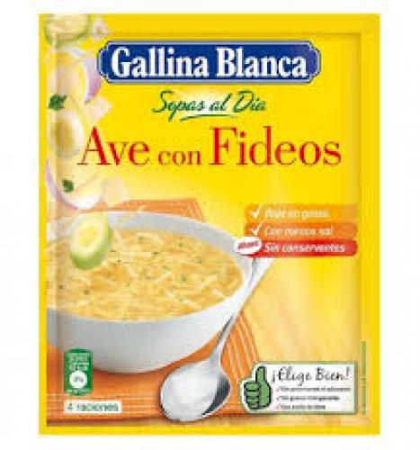 Imagen principal Sopa de Ave con Fideos Sobre de 76 gr.