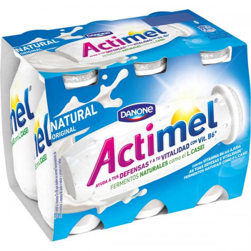 Imagen principal Actimel Natural Pak.x 6 Danone. 