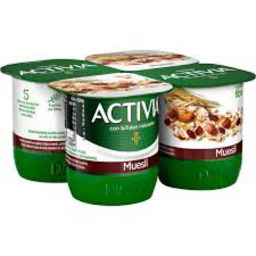 Imagen principal Activia Muesli Pak.x 4 Danone. 