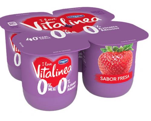 Imagen principal Vitalinea Sabor Fresa Pak.x 4 Danone. 