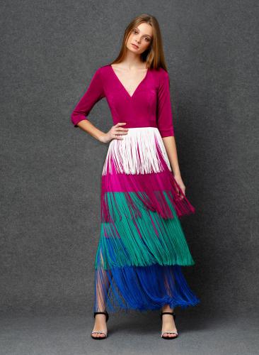 Imagen principal VESTIDO FLECOS COLORES TALLA 38